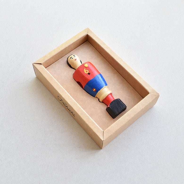 muñeco futbolín Iniesta