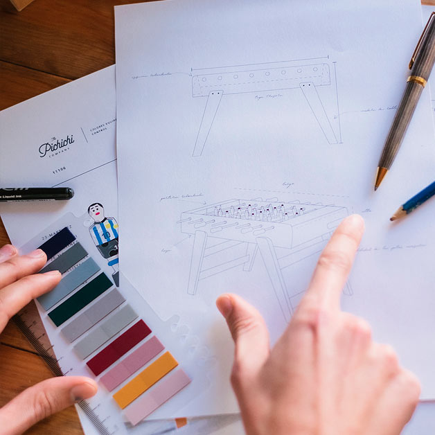 Diseñando nuestro futbolin